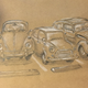 This grocery-bag doodle became a bit more because I happened to have some chalk with me. But that’s rare.